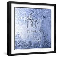 Jack Frost Nipping-Kimberly Glover-Framed Giclee Print