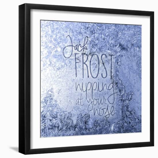 Jack Frost Nipping-Kimberly Glover-Framed Giclee Print