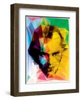 Jack Geometrized-null-Framed Art Print