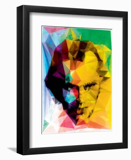 Jack Geometrized-null-Framed Art Print