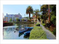Palm Trees over Canal-Jack Heinz-Giclee Print