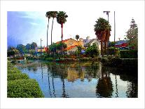 Red Roof House on Canal-Jack Heinz-Giclee Print