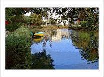 Red Roof House on Canal-Jack Heinz-Giclee Print