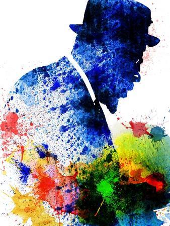 Thelonious Monk Watercolor