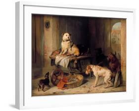 Jack in Office, c.1833-Edwin Henry Landseer-Framed Giclee Print