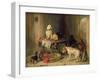 Jack in Office, c.1833-Edwin Henry Landseer-Framed Giclee Print