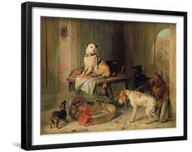 Jack in Office, c.1833-Edwin Henry Landseer-Framed Giclee Print