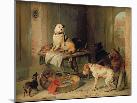 Jack in Office, c.1833-Edwin Henry Landseer-Mounted Giclee Print