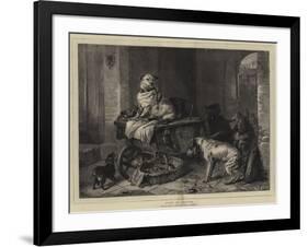 Jack in Office-Edwin Landseer-Framed Giclee Print