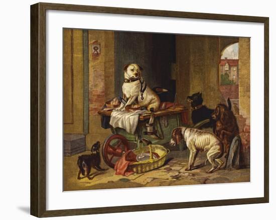 Jack in Office-Edwin Henry Landseer-Framed Giclee Print