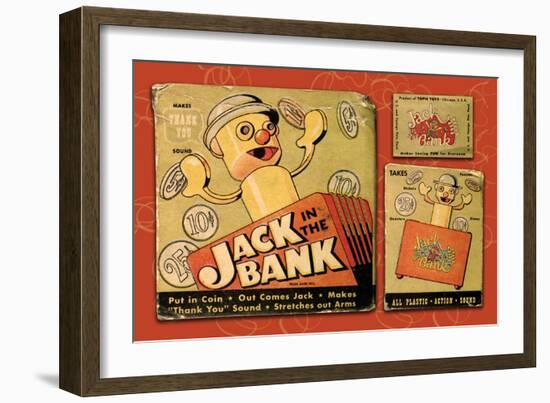 Jack in the Bank-null-Framed Art Print