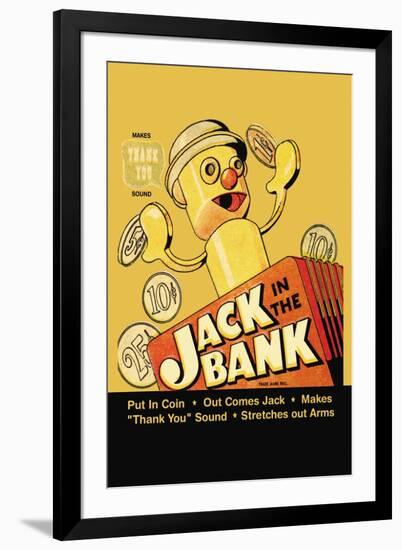 Jack In the Bank-null-Framed Art Print