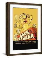 Jack In the Bank-null-Framed Art Print