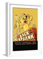 Jack In the Bank-null-Framed Art Print