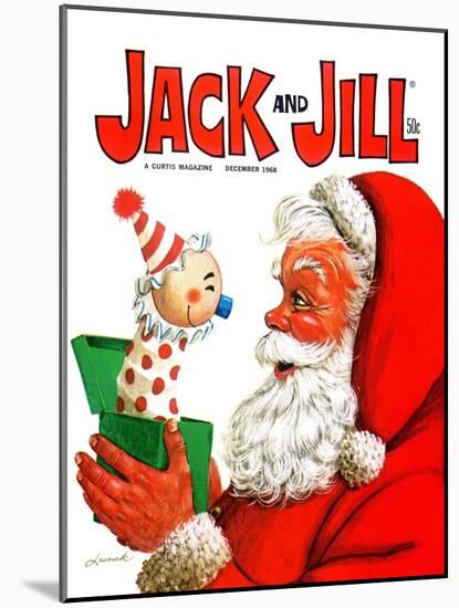 Jack -in-the Box - Jack and Jill, December 1968-Lesnak-Mounted Giclee Print