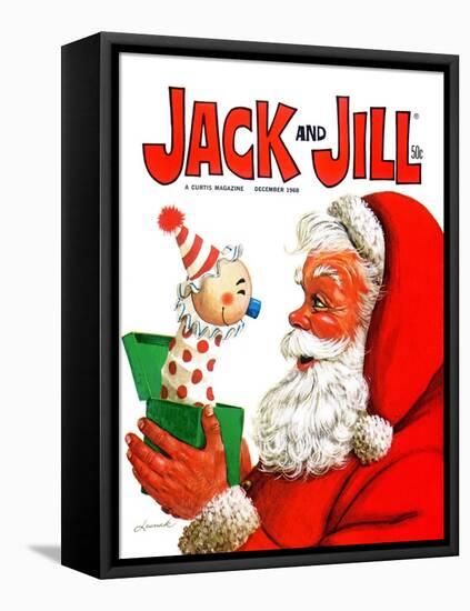 Jack -in-the Box - Jack and Jill, December 1968-Lesnak-Framed Stretched Canvas