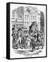 Jack in the Green on May Day-George Cruikshank-Framed Stretched Canvas