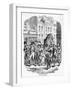 Jack in the Green on May Day-George Cruikshank-Framed Art Print