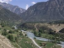 Village of Kacak, Northern Swat Valley, Pakistan-Jack Jackson-Photographic Print