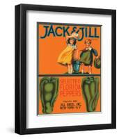 Jack & Jill Brand Selected Florida Peppers-null-Framed Art Print