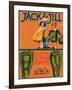 Jack & Jill Peppers Label - New York, NY-Lantern Press-Framed Art Print