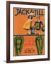 Jack & Jill Peppers Label - New York, NY-Lantern Press-Framed Art Print