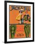 Jack & Jill Peppers Label - New York, NY-Lantern Press-Framed Art Print