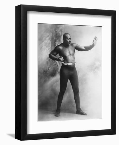 Jack Johnson (1878-1946)-null-Framed Premium Giclee Print