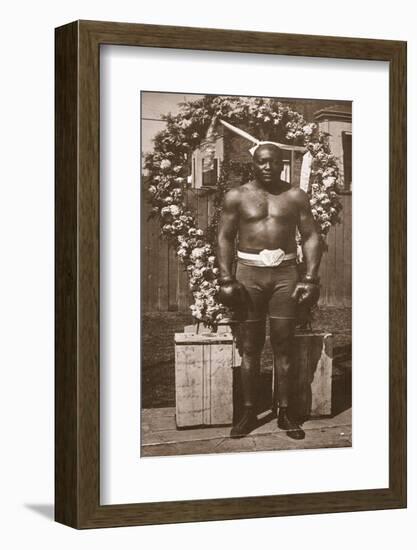 Jack Johnson, 1910-null-Framed Photographic Print