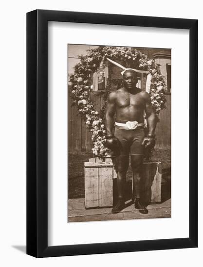 Jack Johnson, 1910-null-Framed Photographic Print