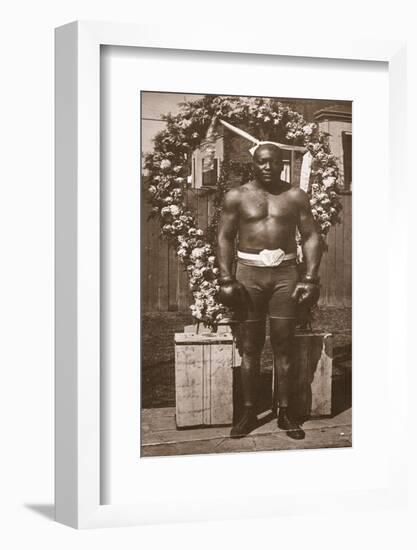 Jack Johnson, 1910-null-Framed Photographic Print