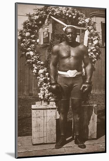 Jack Johnson, 1910-null-Mounted Photographic Print