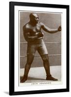 Jack Johnson, American Boxer-null-Framed Giclee Print