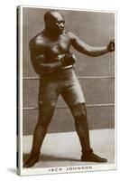 Jack Johnson, American Boxer-null-Stretched Canvas