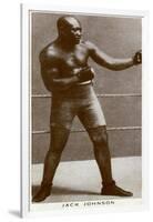 Jack Johnson, American Boxer-null-Framed Giclee Print