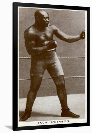 Jack Johnson, American Boxer-null-Framed Giclee Print