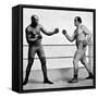 Jack Johnson and James Jeffries, 1910-null-Framed Stretched Canvas