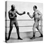 Jack Johnson and James Jeffries, 1910-null-Stretched Canvas