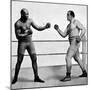 Jack Johnson and James Jeffries, 1910-null-Mounted Photographic Print