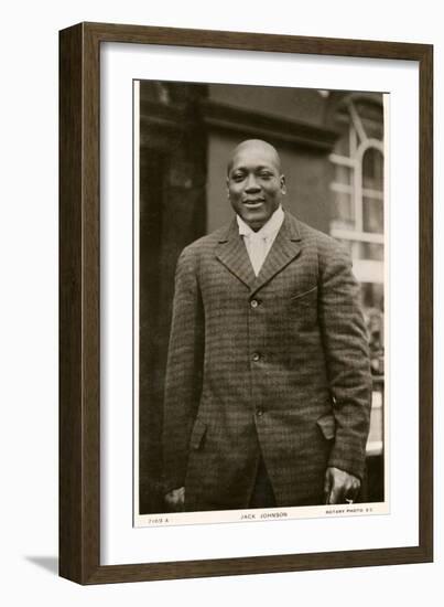 Jack Johnson Boxer-null-Framed Photographic Print