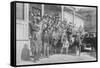 Jack Johnson, Heavyweight Champion and Little in Training Camp-null-Framed Stretched Canvas