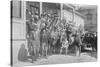 Jack Johnson, Heavyweight Champion and Little in Training Camp-null-Stretched Canvas