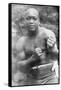 Jack Johnson, Heavyweight Champion of the World-null-Framed Stretched Canvas