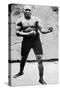 Jack Johnson, the First Black World Heavyweight Boxing Champion, 1908-null-Stretched Canvas