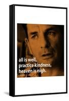 Jack Kerouac Quote iNspire 2 Motivational Poster-null-Framed Stretched Canvas