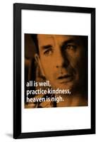 Jack Kerouac Quote iNspire 2 Motivational Poster-null-Framed Poster
