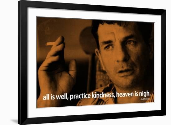 Jack Kerouac Quote iNspire Motivational-null-Framed Photo
