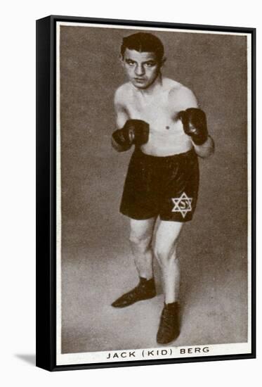 Jack 'Kid' Berg, English Boxer, 1938-null-Framed Stretched Canvas