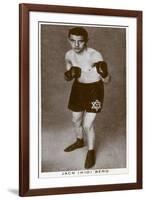 Jack 'Kid' Berg, English Boxer, 1938-null-Framed Giclee Print