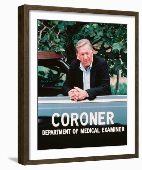 Jack Klugman, Quincy-null-Framed Photo